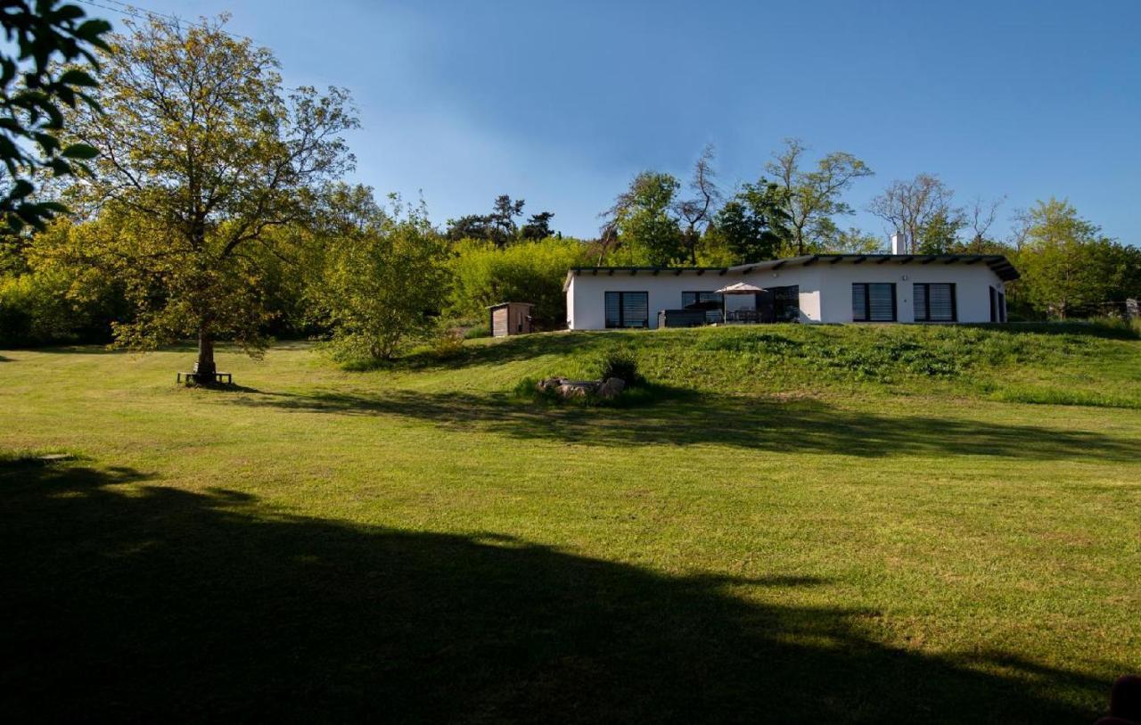 Wellness bungalov - vodní nádrž Slapy - 40km od Prahy Necin Exterior foto